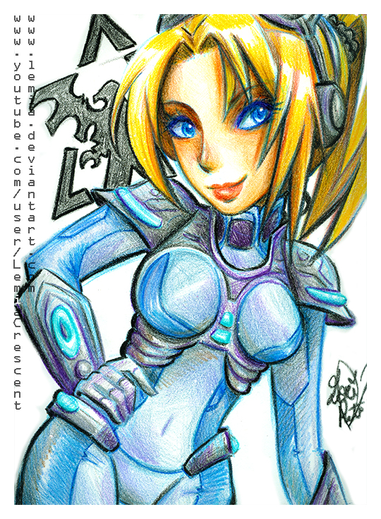 Crayola Crayon Starcraft Ghost Nova