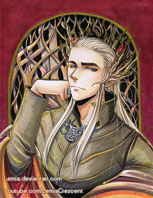 Copic Marker Thranduil