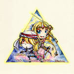 Hyrule Warriors Triforce of Wisdom by LemiaCrescent