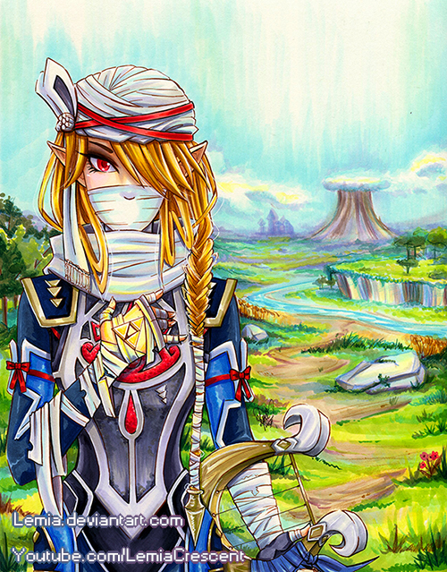 Hyrule Warriors Sheik by LemiaCrescent