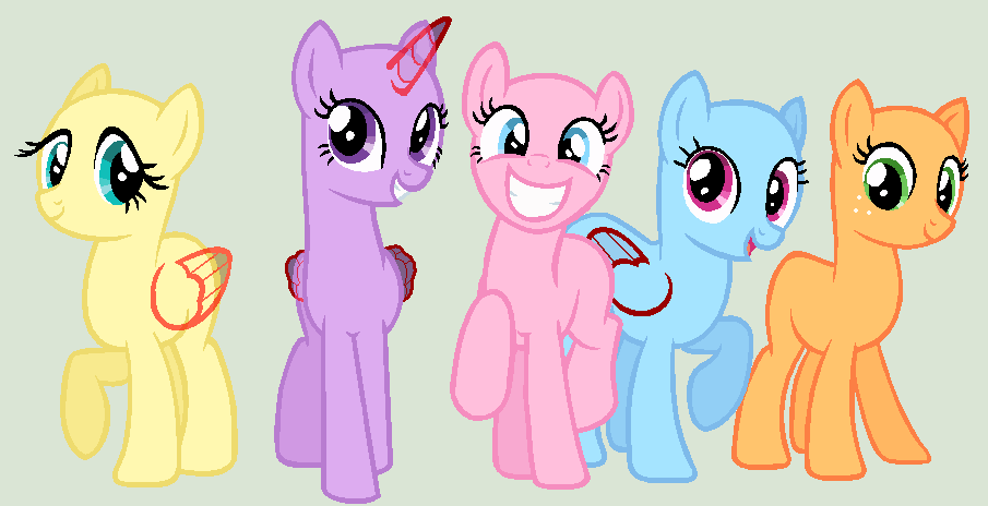 Base| MLP by RubyDraw100 on DeviantArt