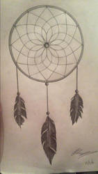 Dream Catcher Tattoo Design