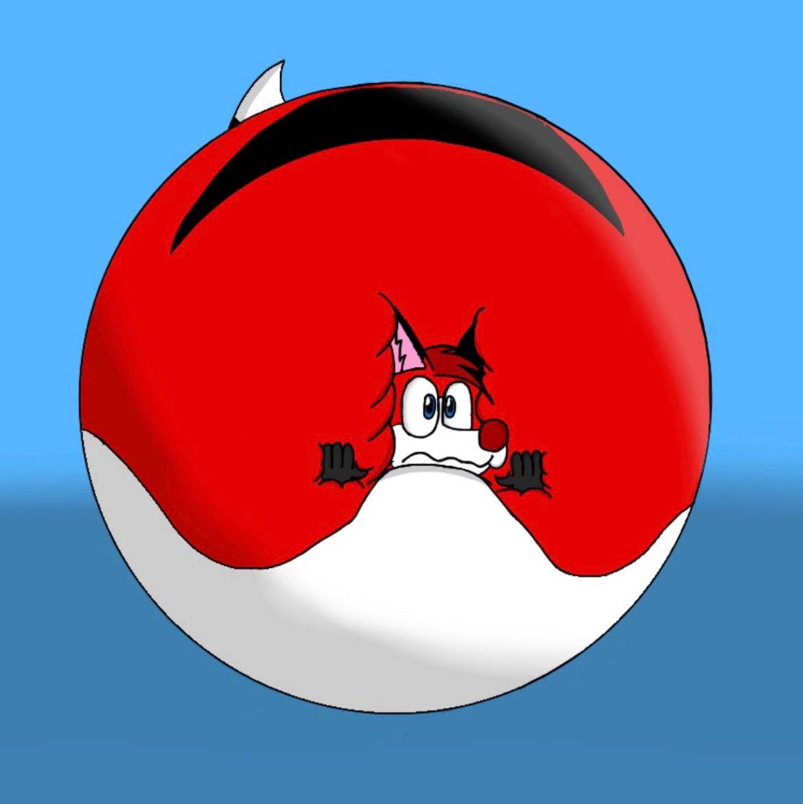Charles the fox inflation by Charlesthefox27 on DeviantArt
