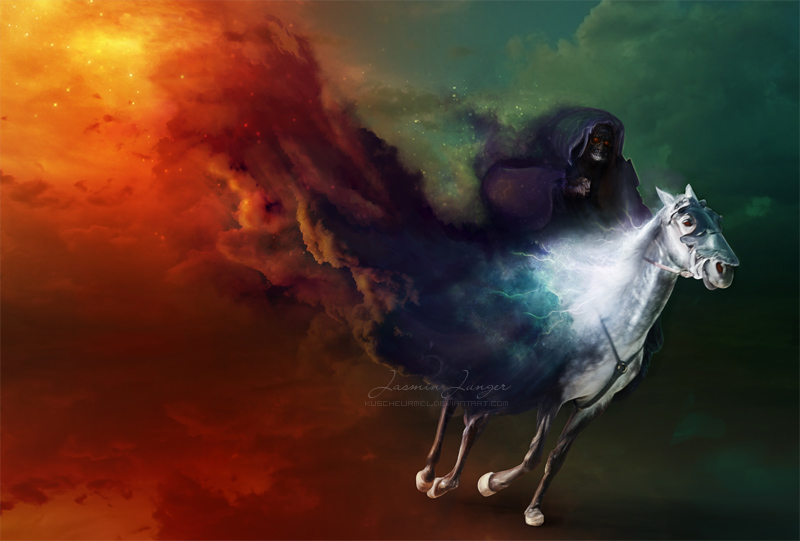Revelation 6:8 by kuschelirmel