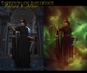 Exertion of Influence - before + after