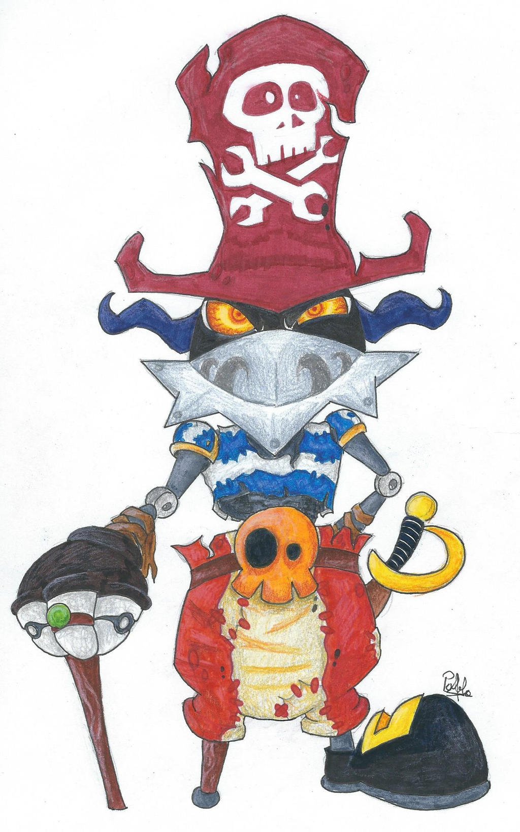 Admiral Razorbeard by Rayman2000 on DeviantArt