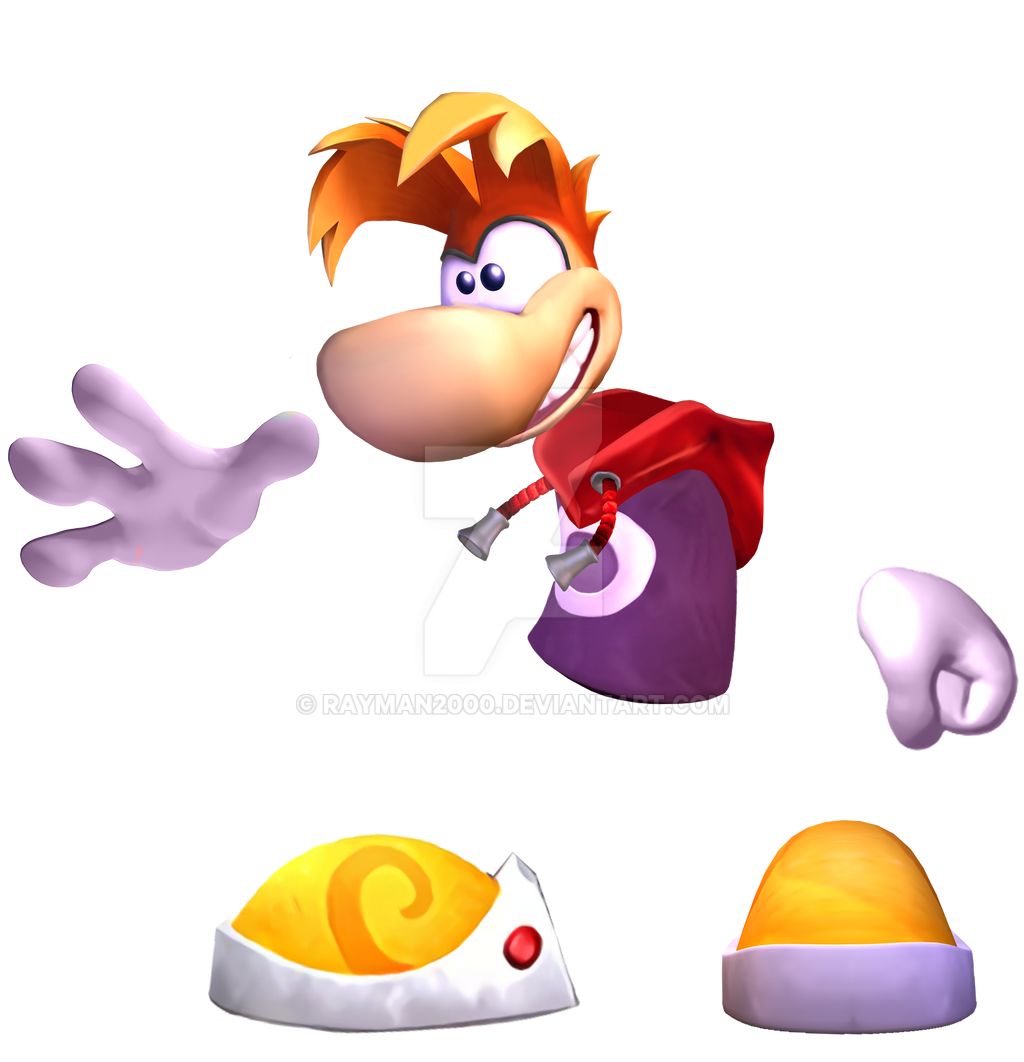 Rayman - Edited Render by Rayman2000 on DeviantArt