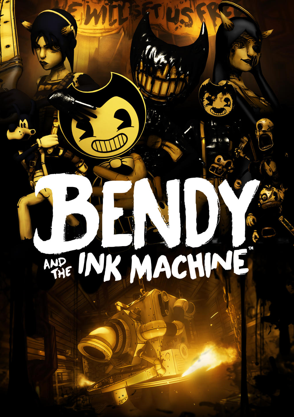 Bendy And The Ink Machine 2 Poster for Sale by RunrotChanthakh