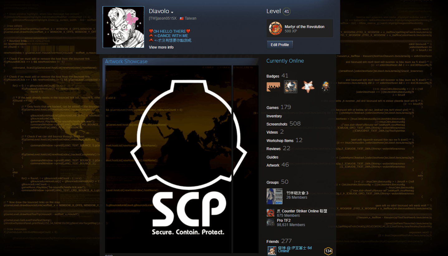 SCP foundation - Steam artwork design[animated] by Gloxinia44