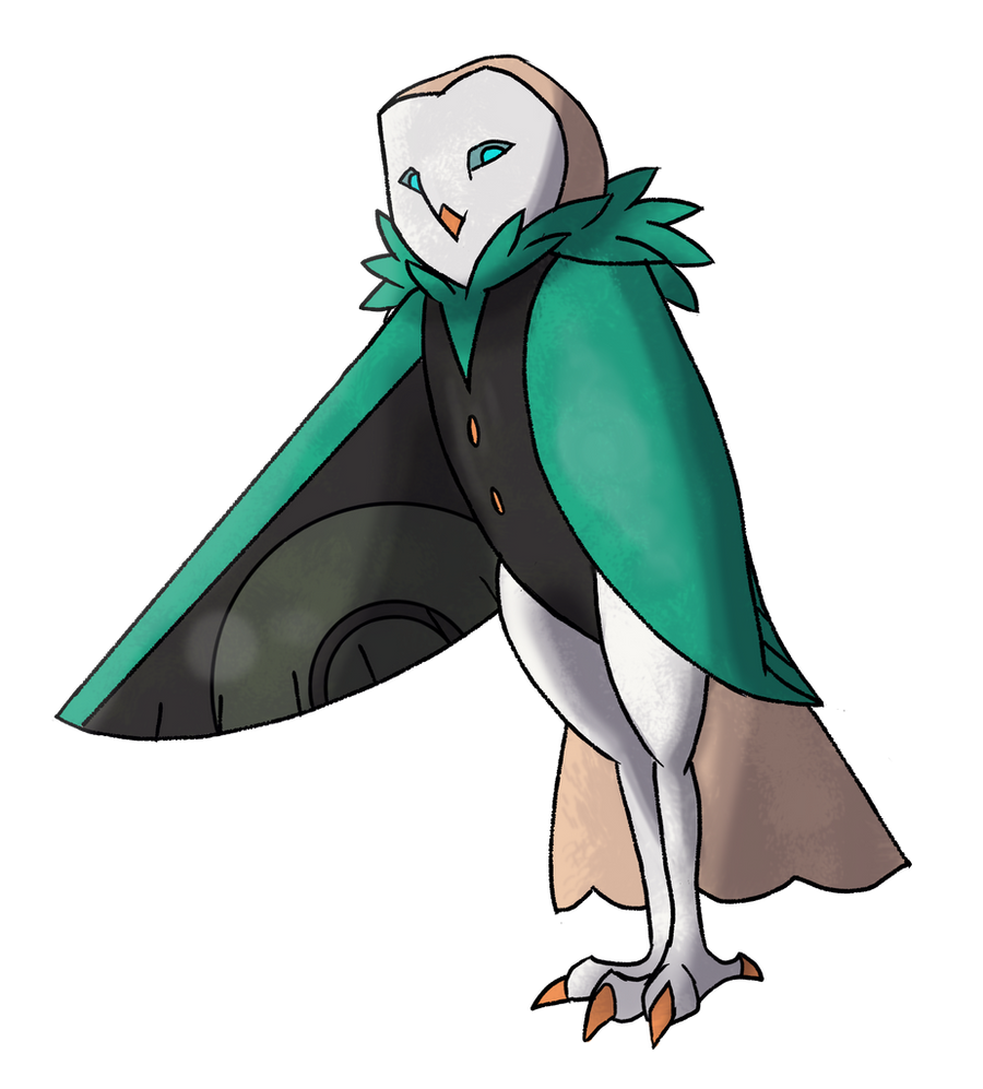 Rowelett Evolution Rowlet final evolution speculation by monsterpocket on DeviantArt