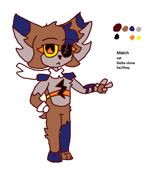 Match Reference by CeroTheRobotCat on DeviantArt
