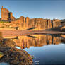 Castle Sunrise Panorama