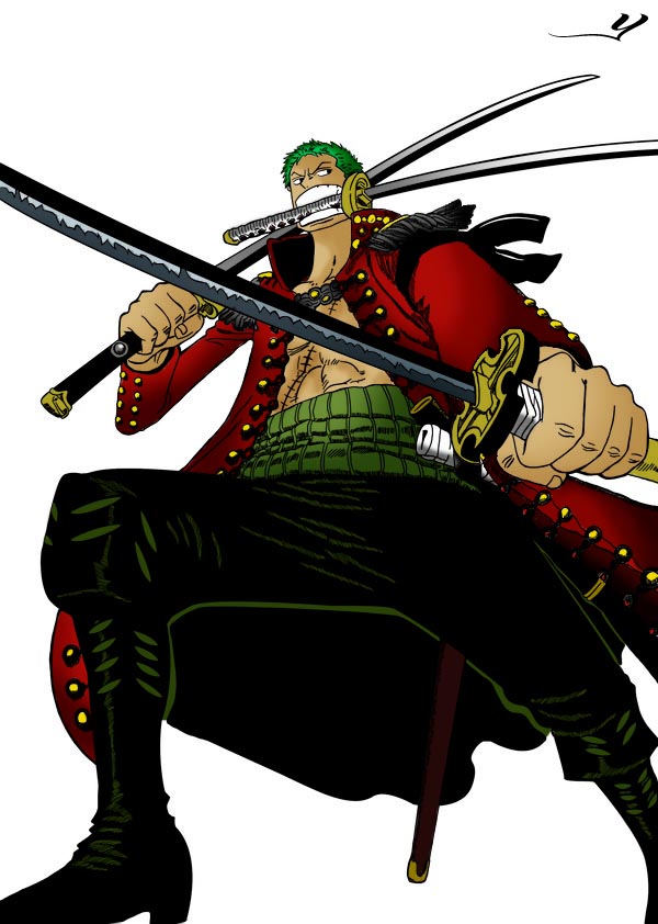 Ronoroa Zoro colored