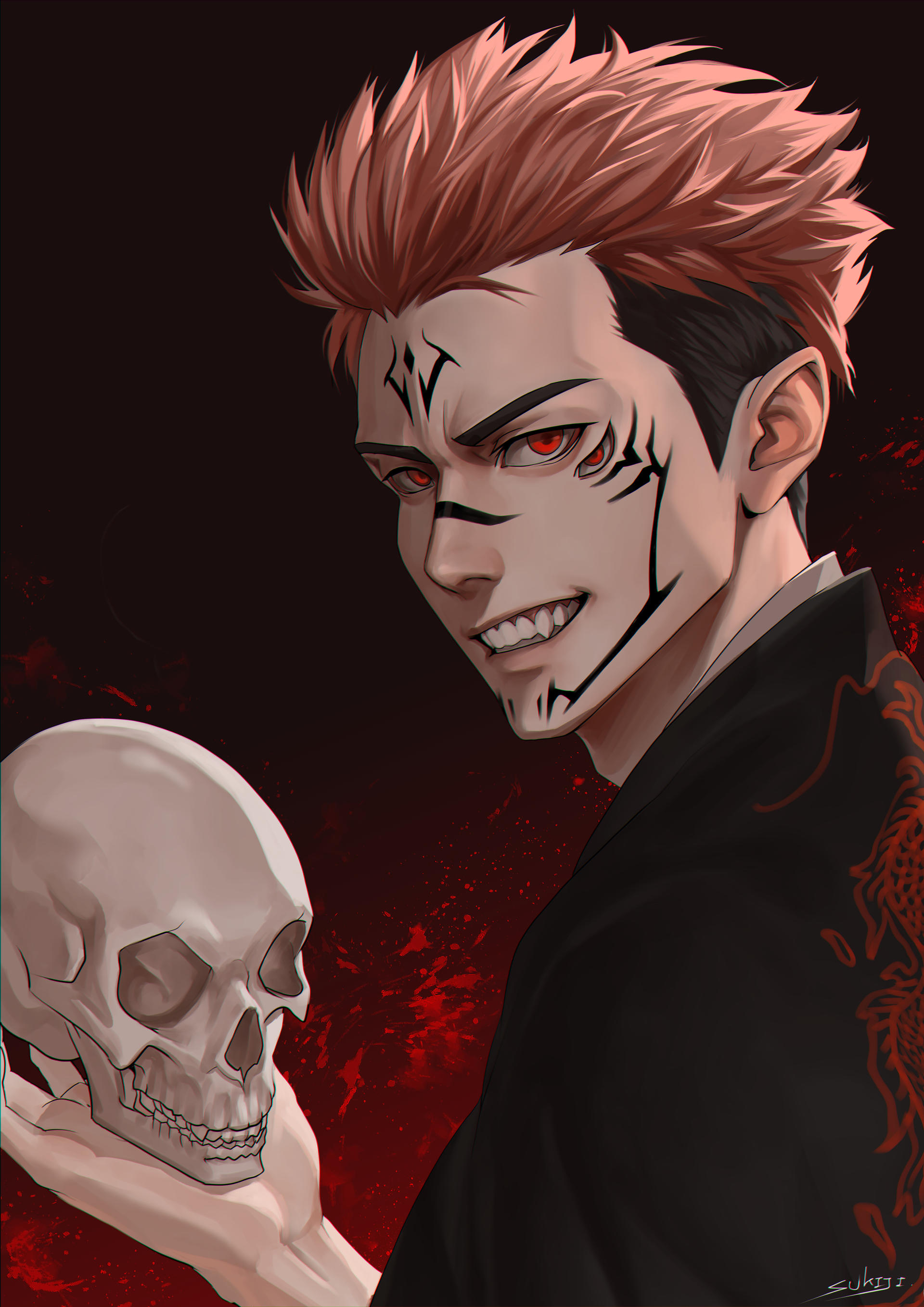 Sukuna Ryn Ryomen Sukuna by SUK1J1 on DeviantArt