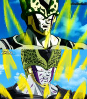 Cell Scared Perfect Cell Angry-DBZ-Difference by zika-arts on DeviantArt