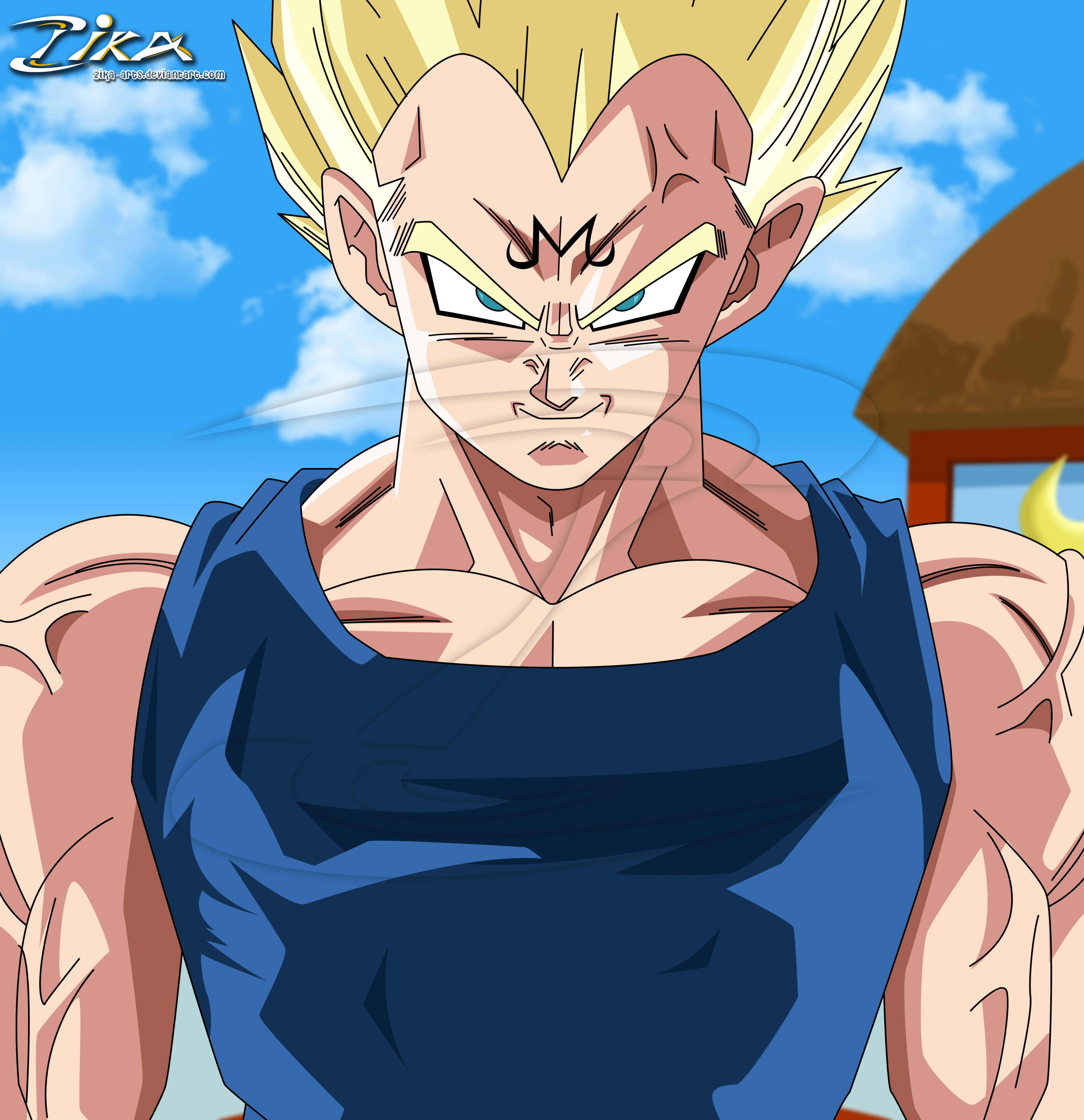 majin vegeta! by souzfelipe on DeviantArt