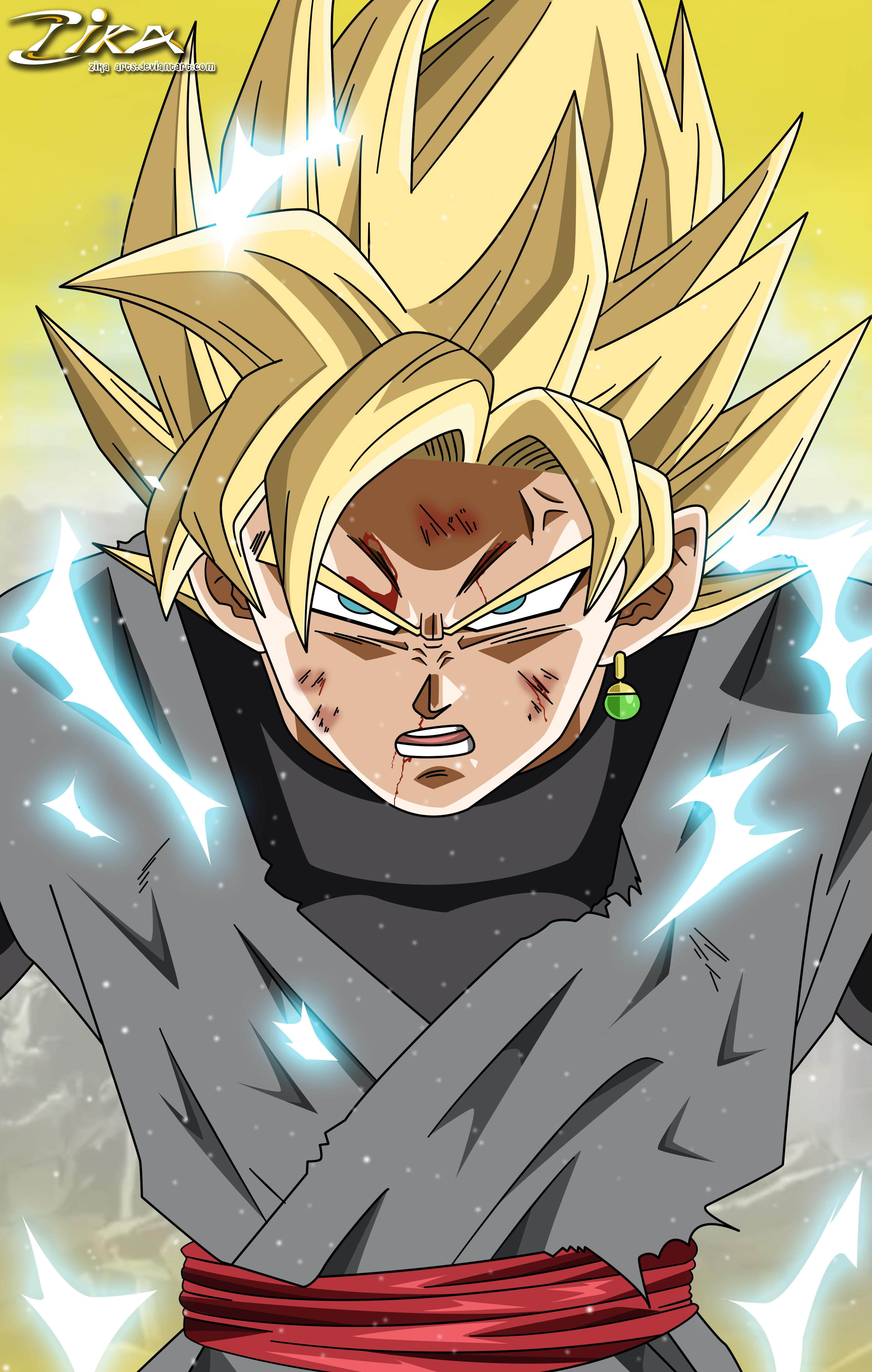 Goku Black SSJ4 V3 by Greytonano on DeviantArt