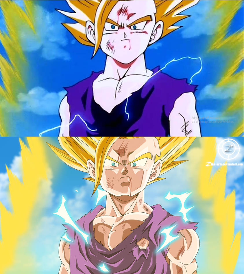 Kid Gohan Remake by zika-arts on DeviantArt