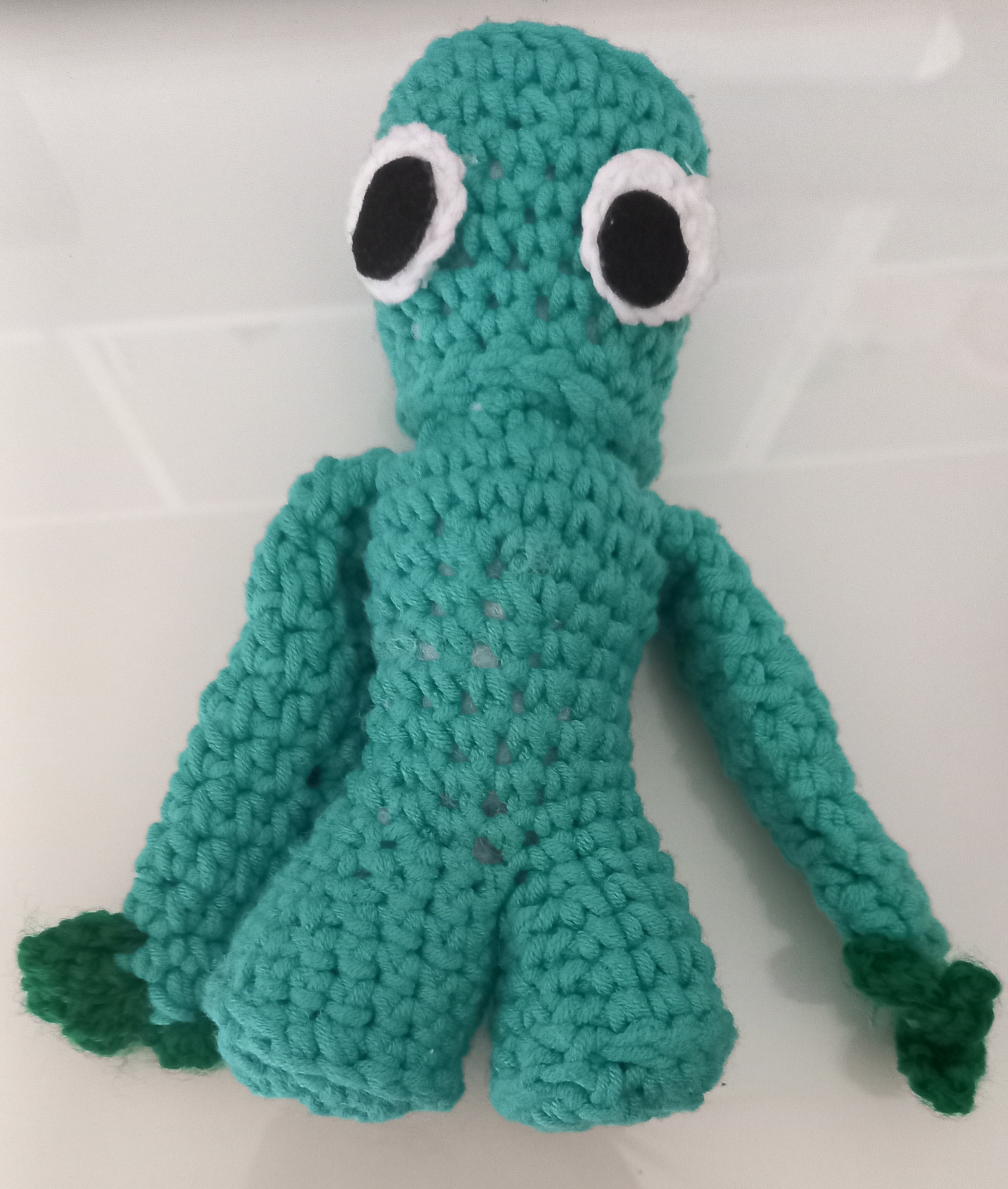 Green Rainbow Friends Roblox Amigurumi