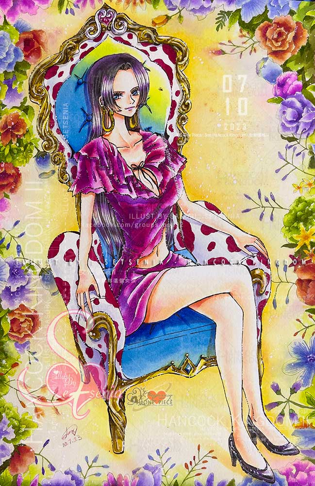 Boa Hancock On Women Of One Piece Deviantart 