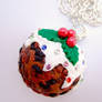 Christmas Pudding Necklace