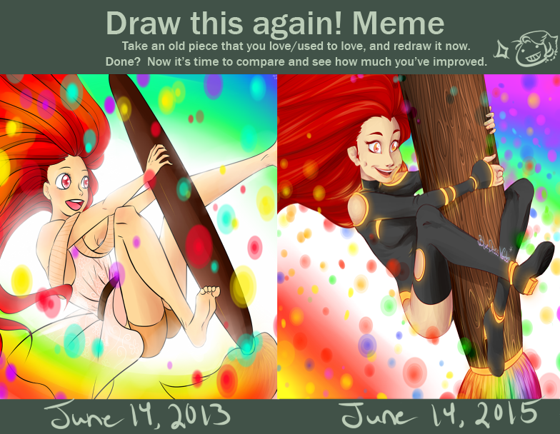 Draw This Again! Meme- Paintbrush Magic