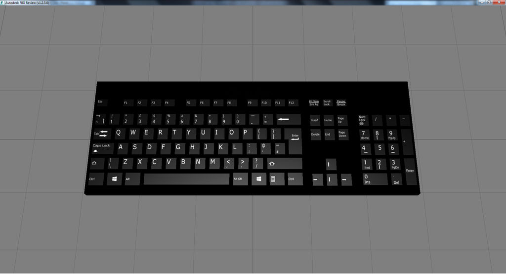 Computer lab objects (Keyboard) by Alig952 on DeviantArt