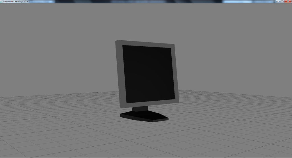 Computer lab objects (Monitor) by Alig952 on DeviantArt