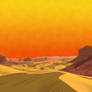 Desert landscape