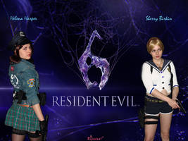 Helena and Sherry RE6 Mercenaries Wallpaper