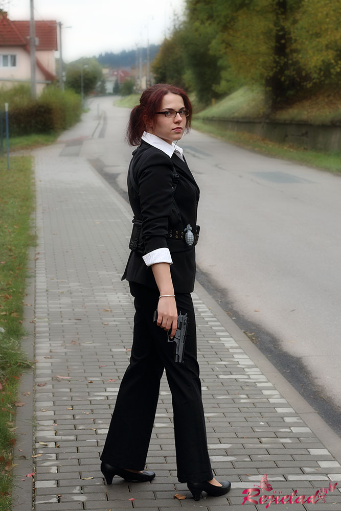 Claire Redfield RE The Merc. 3D Suit cosplay III