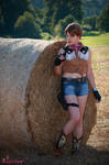 Rebecca Chambers Biohazard 0 Cowgirl cosplay II by Rejiclad