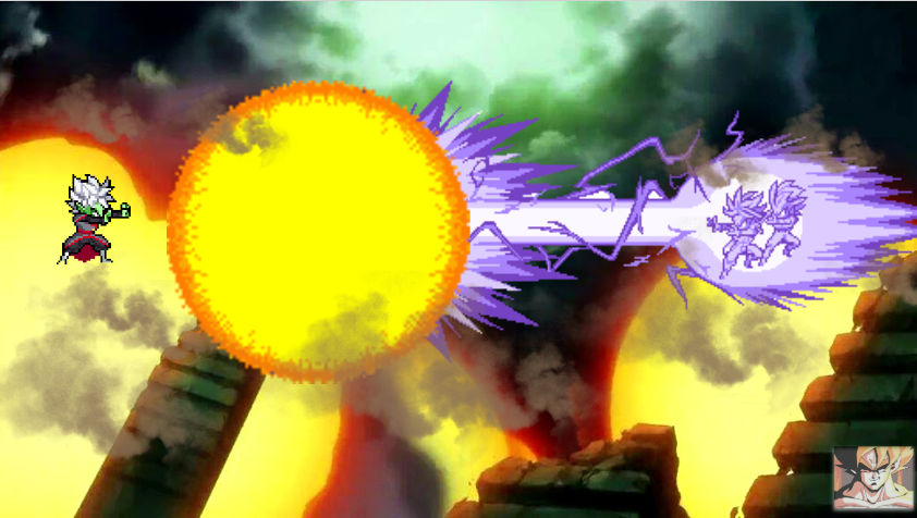 Trunks And Vegeta VS Merged Zmasu (LSW style) by EvilDragon84 on DeviantArt