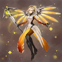 Overwatch Mercy: Heroes Never Die