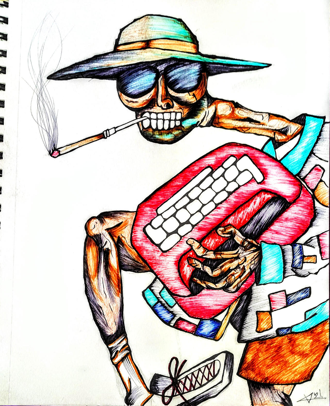 Dr. Hunter Thompson\ Retake by Trisomy21jumpstreet on DeviantArt