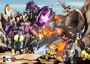 Skorponok VS Dinobots