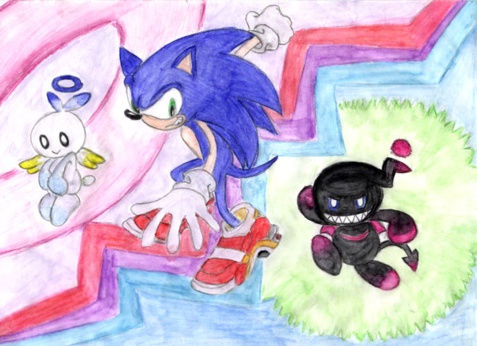 My first and last Sonic-fanart