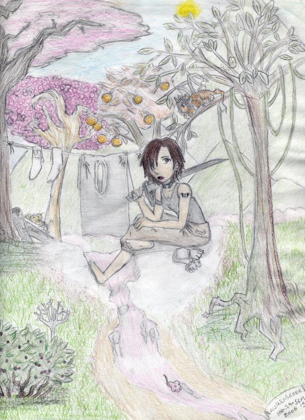 Weekend at Sakura Creek by darthlauren on DeviantArt