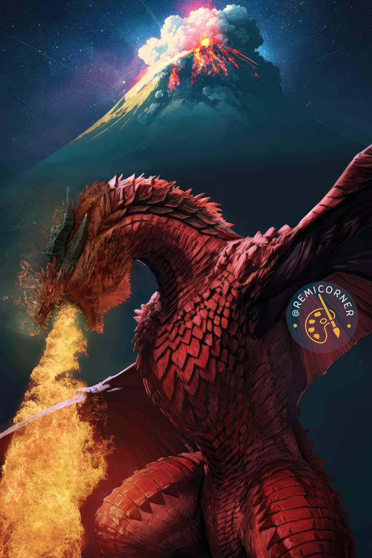 Inferno: The Burning Beast Commission by RemiCorner on DeviantArt