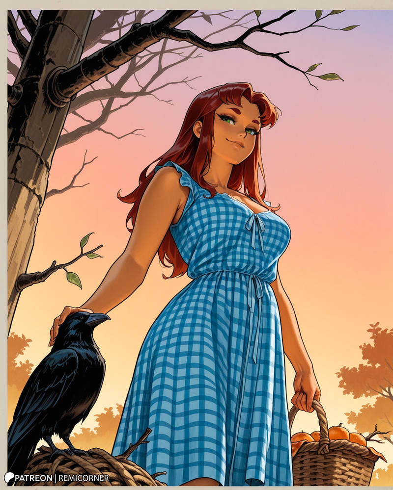 Starfire (DC Comics) (216) by RemiCorner on DeviantArt