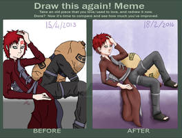 Gaara's - My Before And After Meme. 2013-16