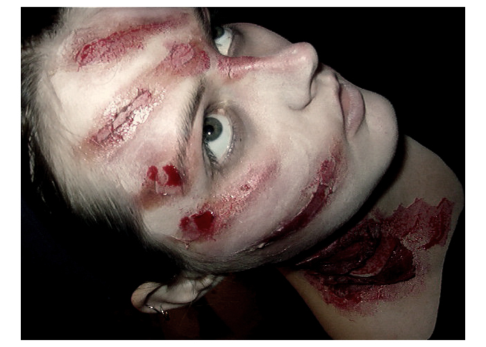 Zombie Makeup Pre-Bloody