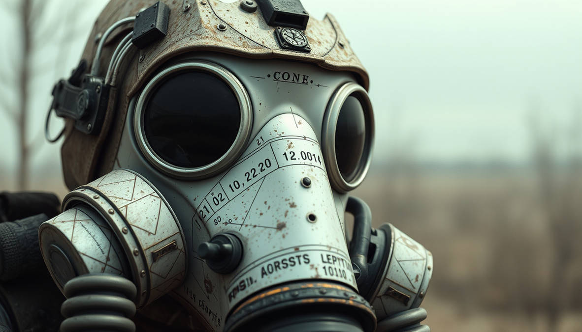 Dystopian Future Survivor Nuclear Fallout Protecti