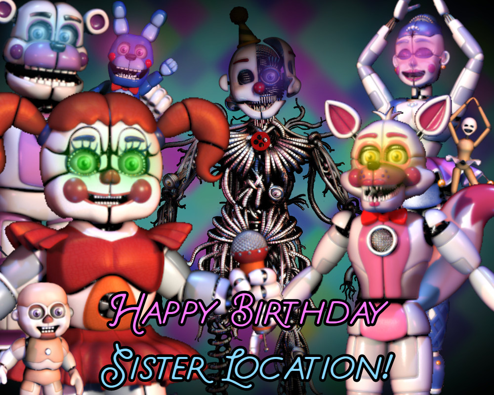 Five nights at Freddy's: Sister location poster by AzamatBlender on  DeviantArt