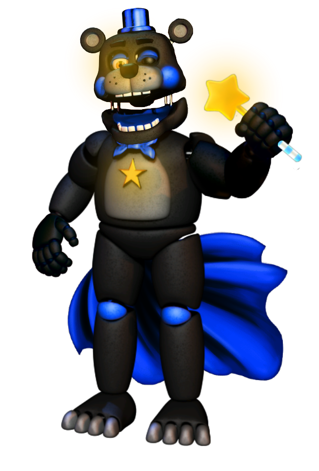 GoobGoob on Game Jolt: Update on Lefty in FNAF AR: There is now a Lefty  model in FNAF AR!