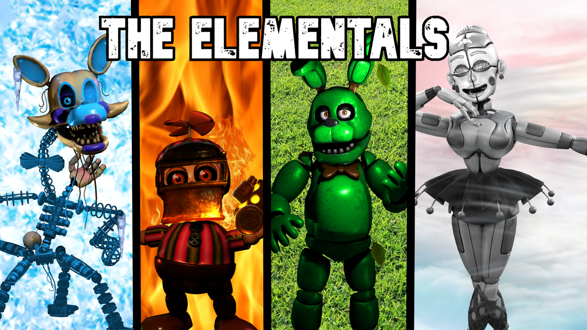 The Elementals by ToxiinGames on DeviantArt