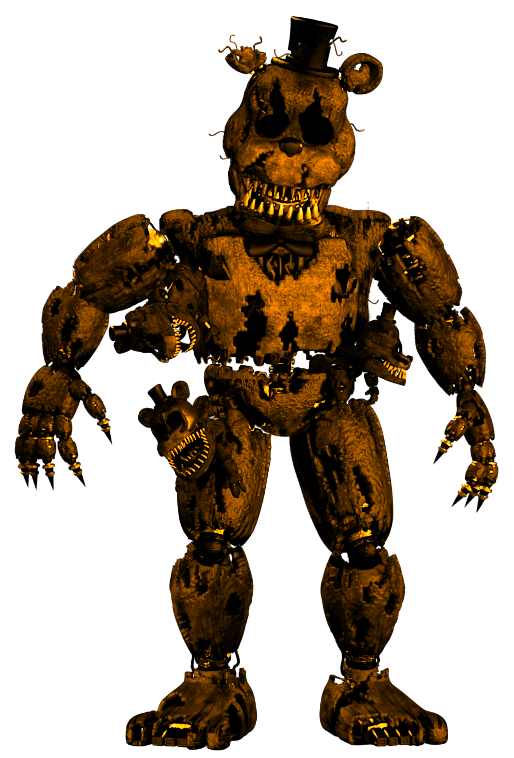 Golden nightmare fnaf 4 first 20182032.png - Ercansipan photo