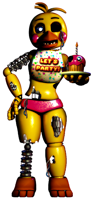 Withered Chica - FNAF2 by JolenePiggelin on DeviantArt