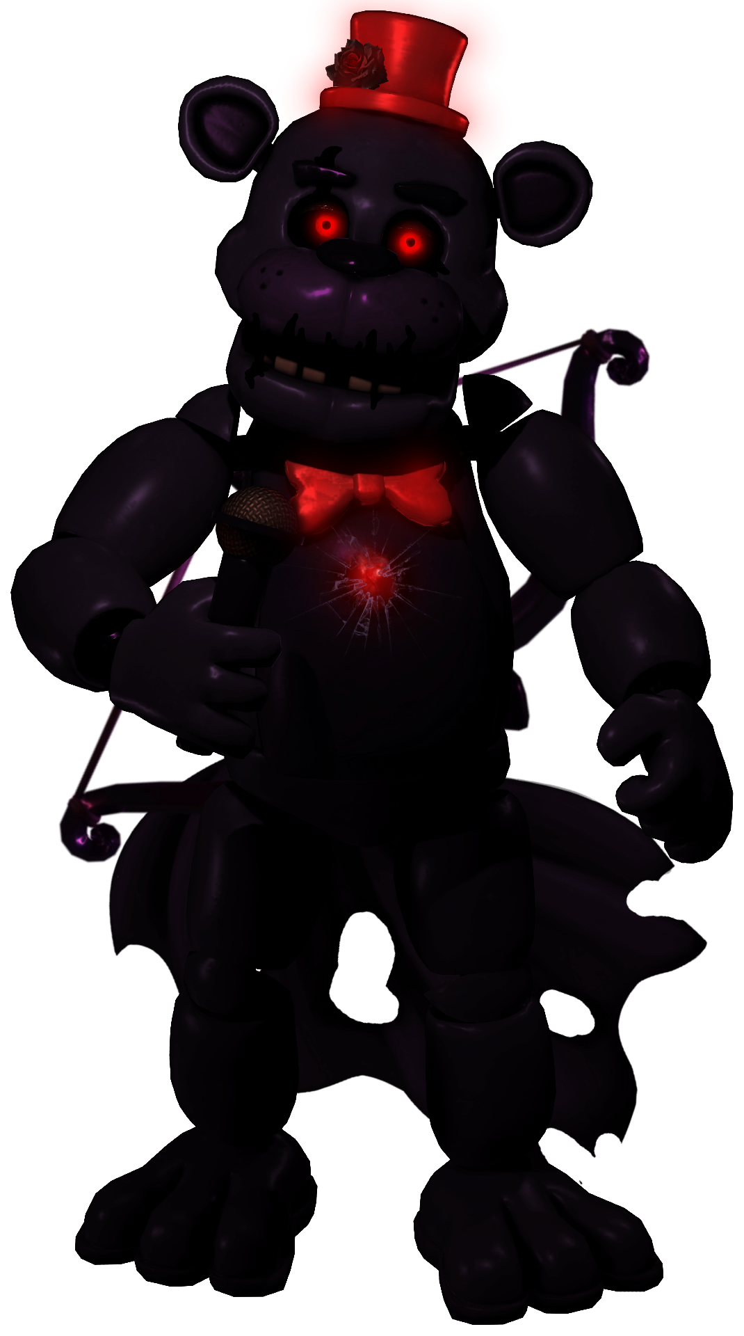 Vampire Freddy (FNaF AR Skin Concept) by ToxiinGames on DeviantArt