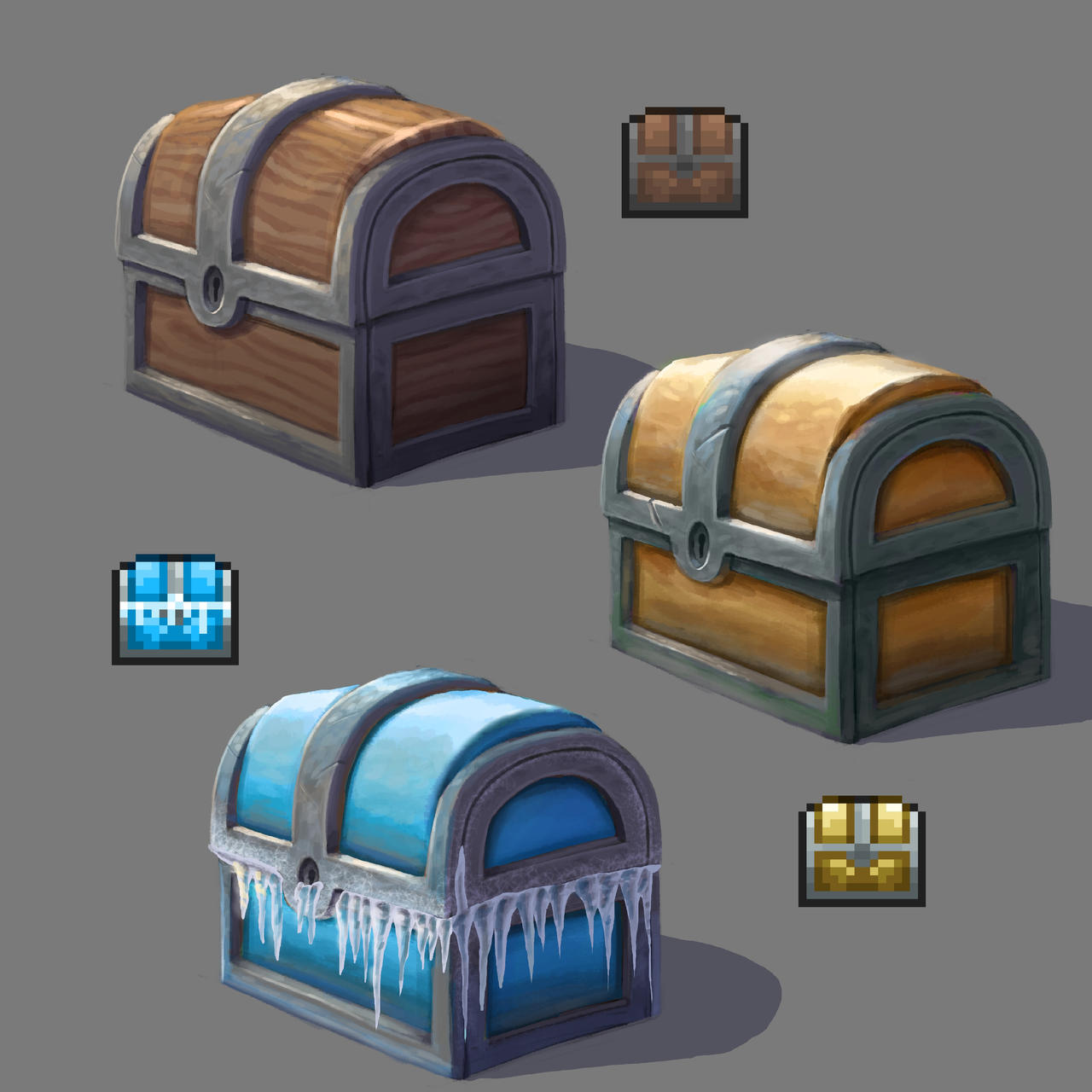Terraria Chests Fanart #1 by MarcinDraws on DeviantArt